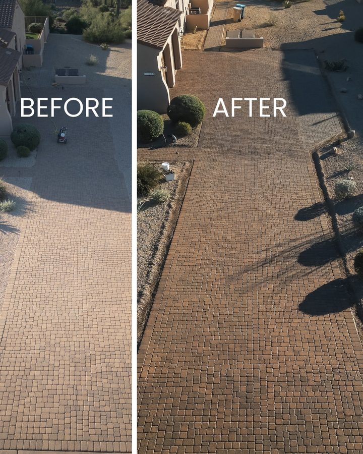 Sealed pavers, East Valley