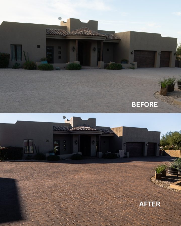 Pro Seal AZ paver work