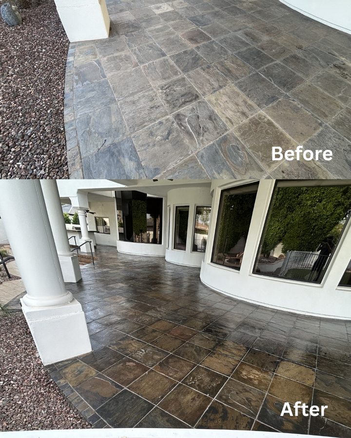 Sealed pavers, Tempe