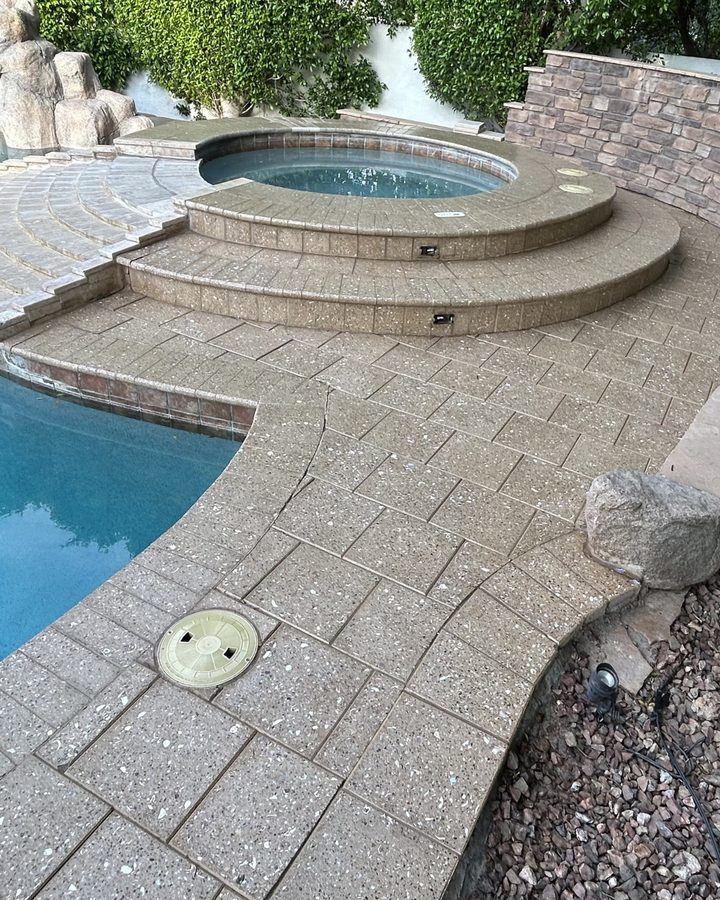 Sealed pavers, Tempe