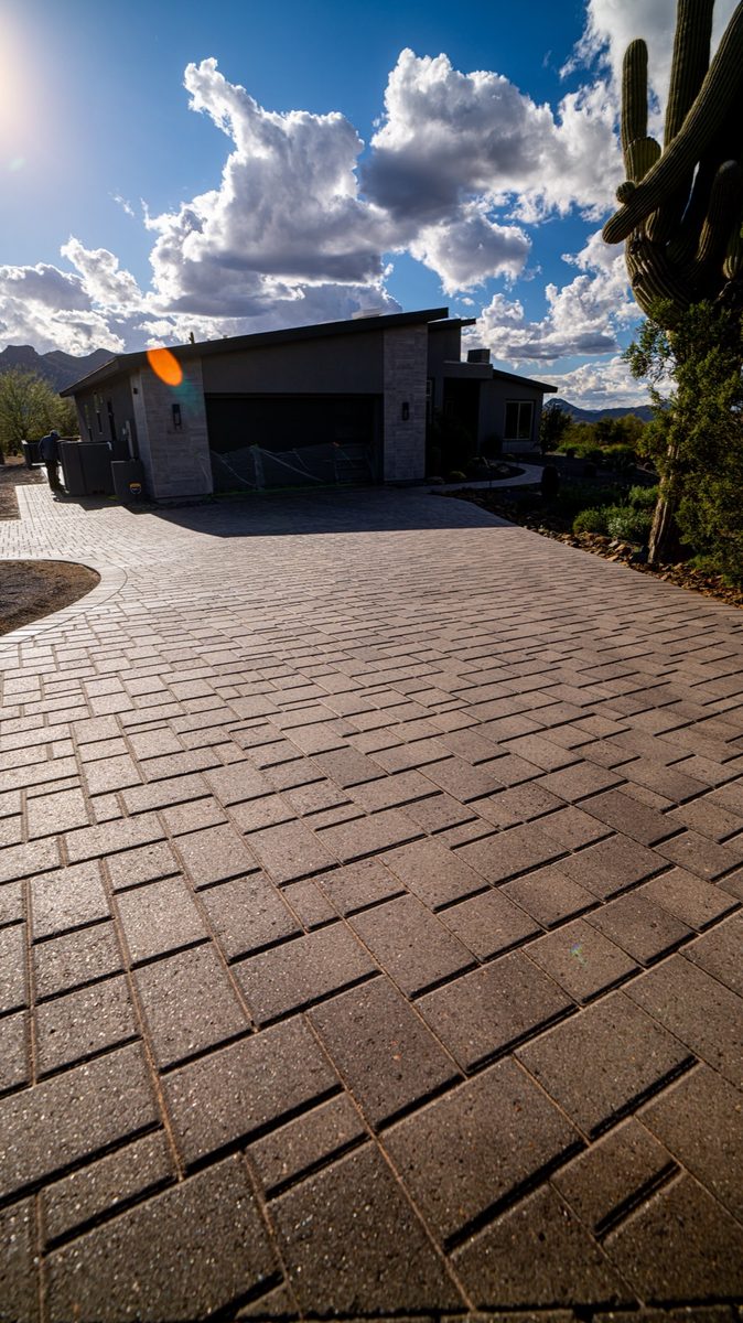 Paver sealing project