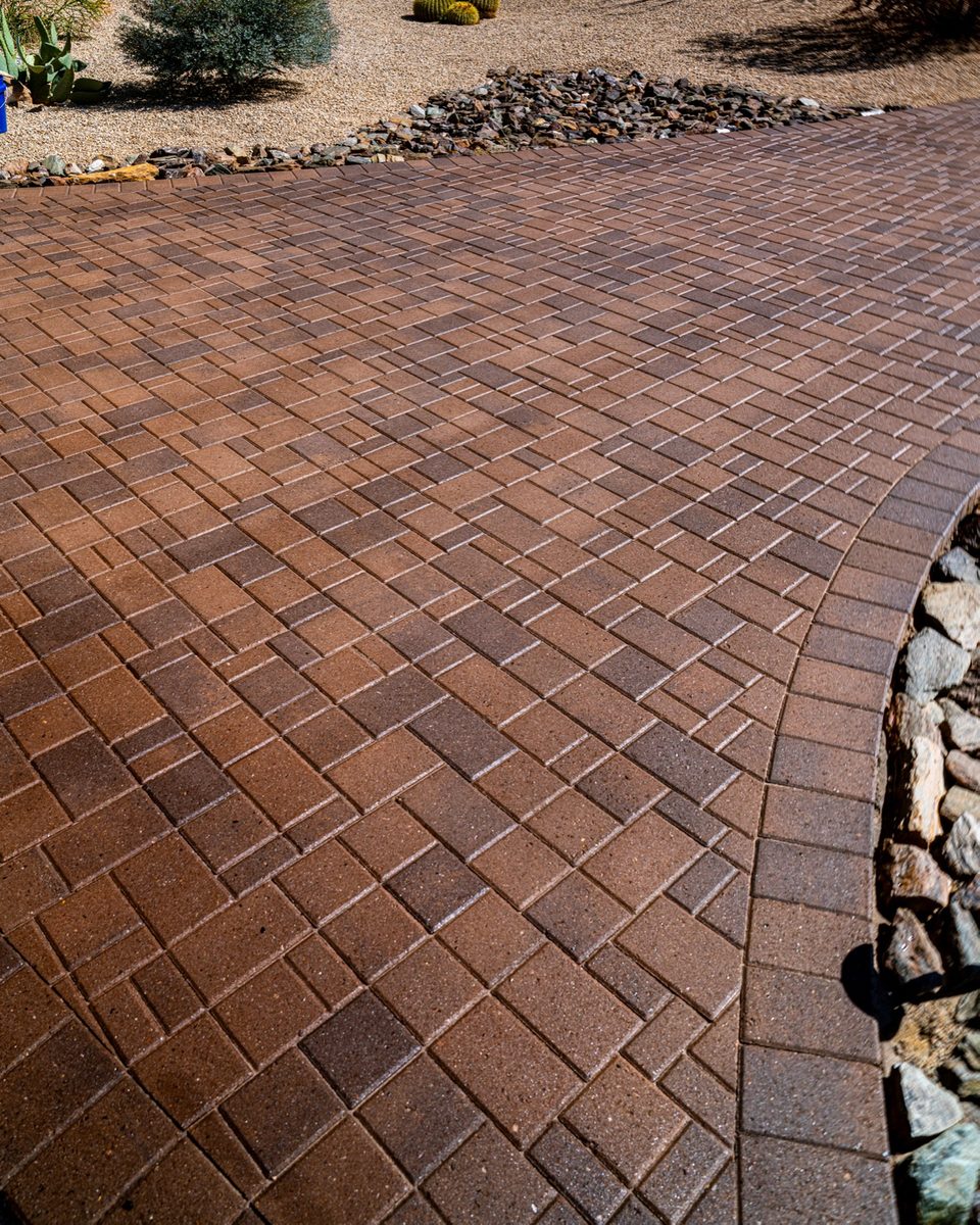 Paver sealing project