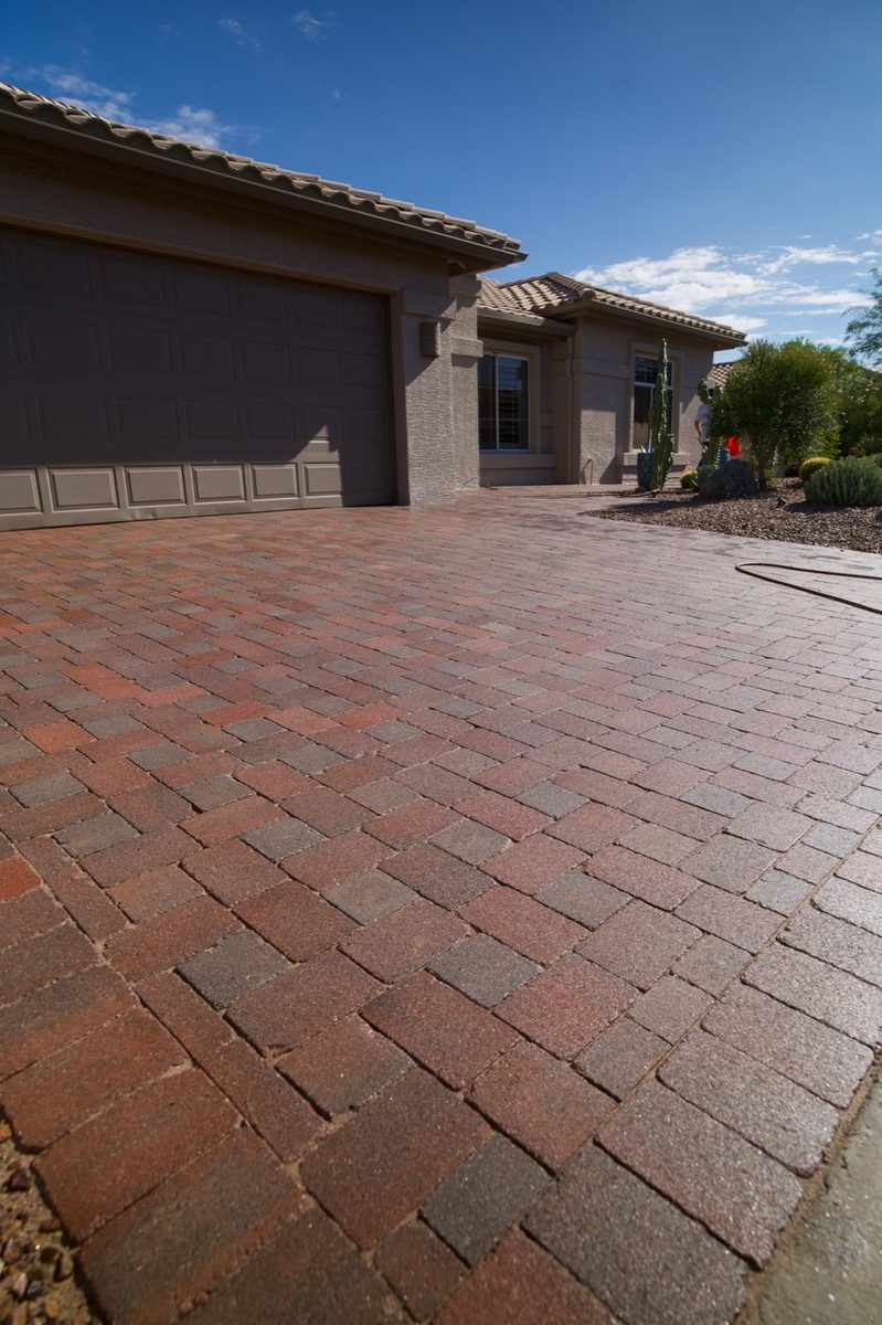 Paver sealing project