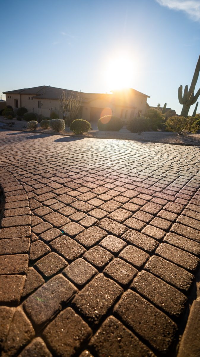 Paver sealing project