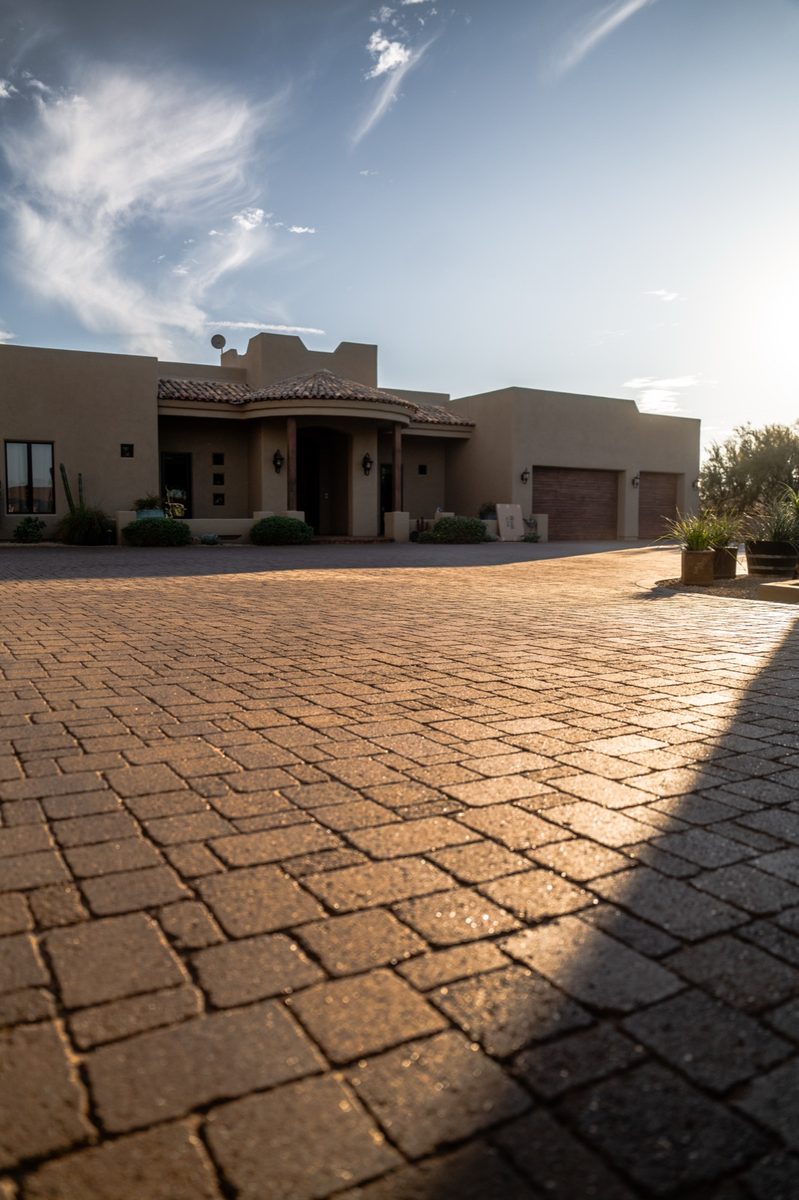 Paver sealing project